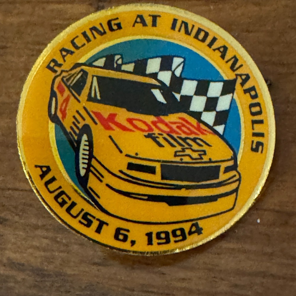 Nascar Brickyard 400 Racing‎ At Indianapolis 1994 Kodak Film Sterling Marlin Pin